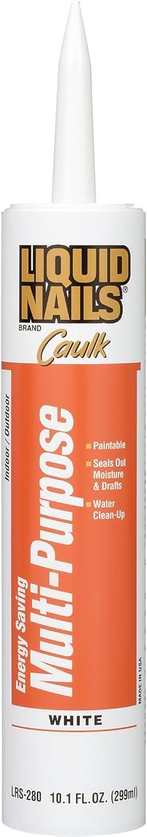 Energy Saving Multi-Purpose Latex Caulk 10.1 oz, 3 Pack, view 5