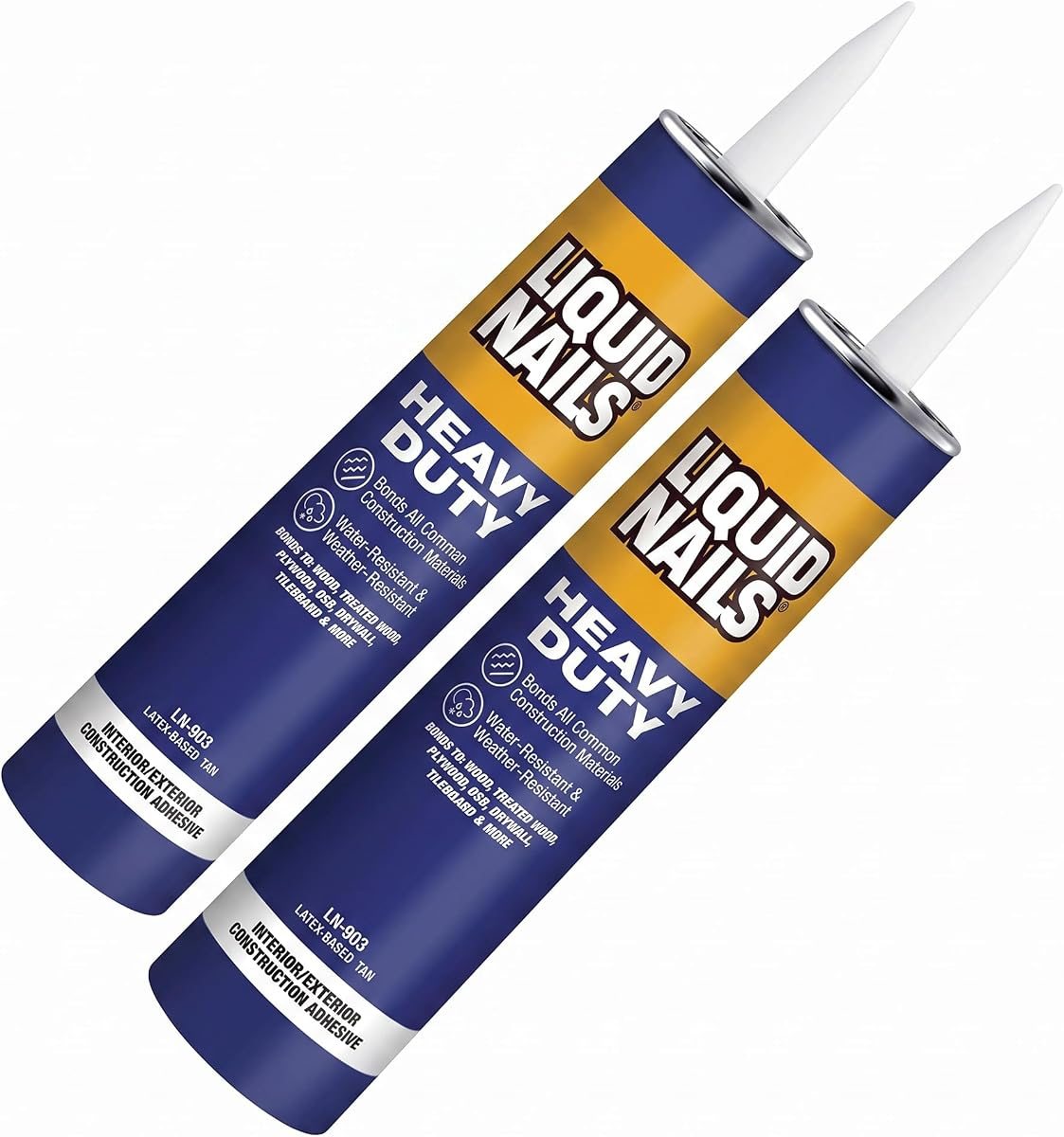 Heavy Duty Construction Adhesive LN-903 10 oz, 12 Pack, view 2