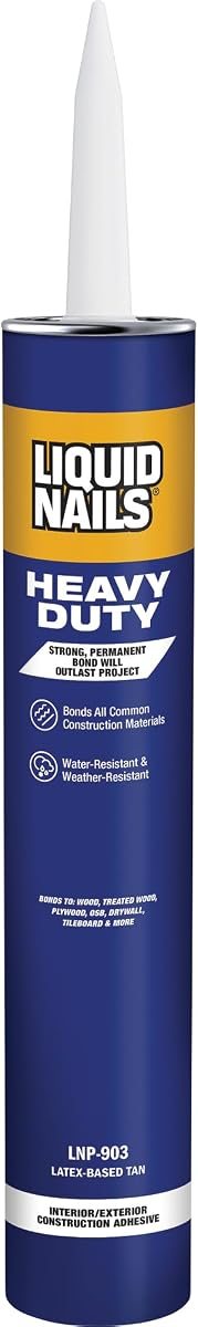 Heavy Duty Construction Adhesive LN-903 10 oz, 12 Pack, view 4