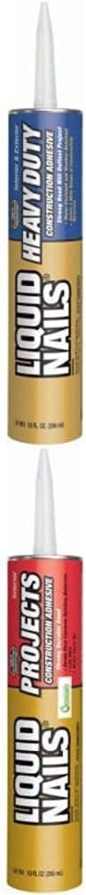 Heavy Duty LN-903 + Interior Projects LN-704 Bundle, Liquid Nails