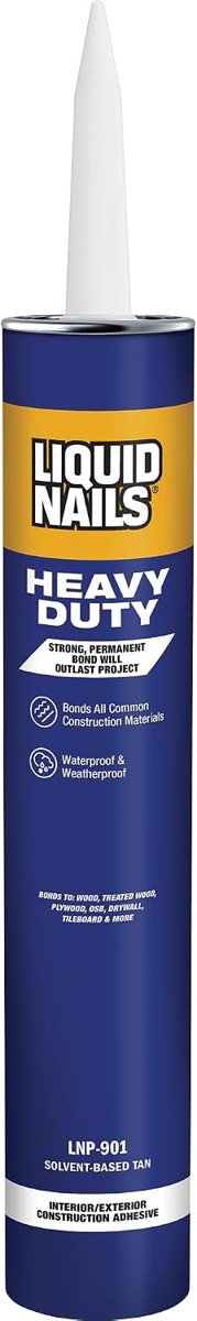 LN-901 Heavy Duty Construction Adhesive, 28 oz, Liquid Nails