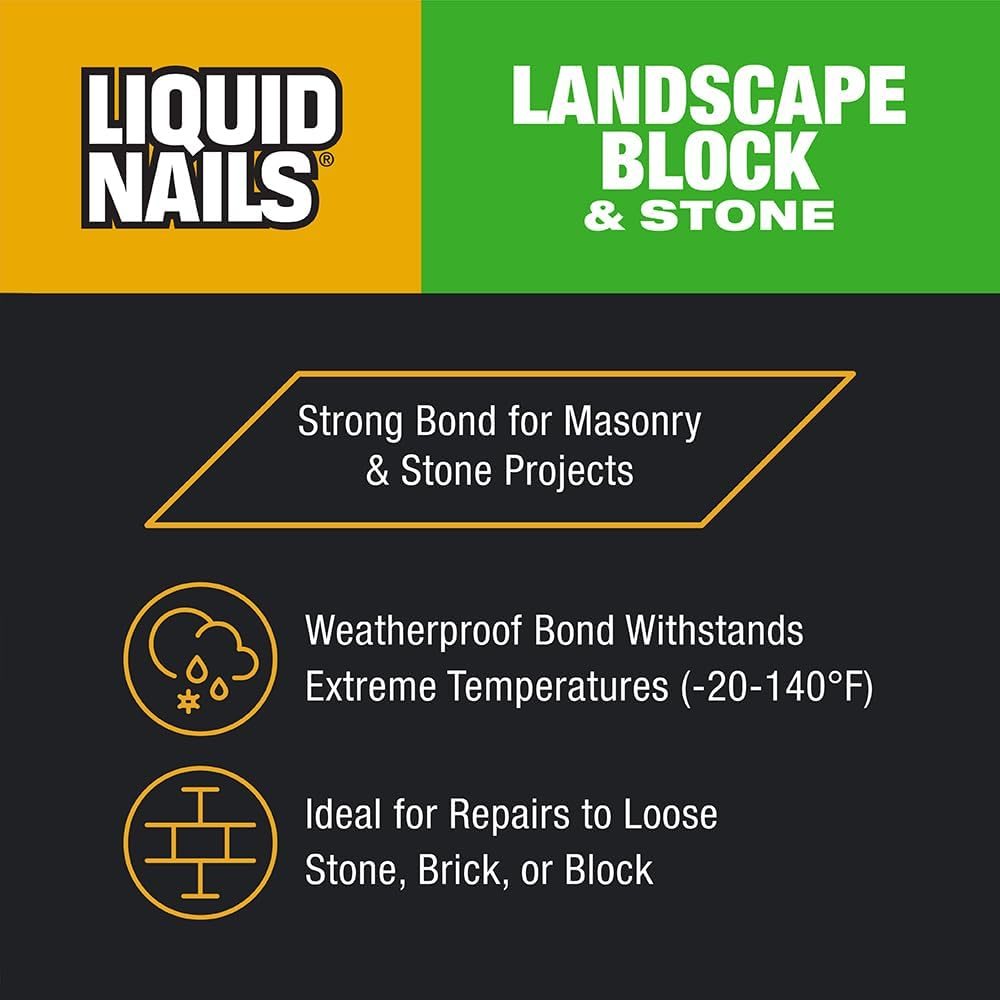 Landscape Block Adhesive, 10 oz, view 3