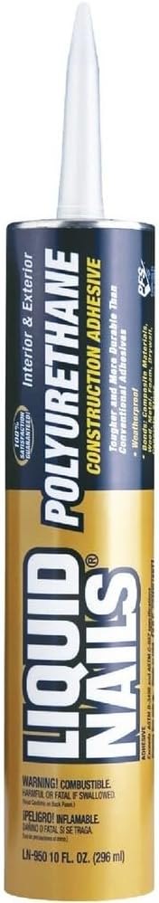 LN-950 Ultra Duty Polyurethane Adhesive, 10 oz, Liquid Nails