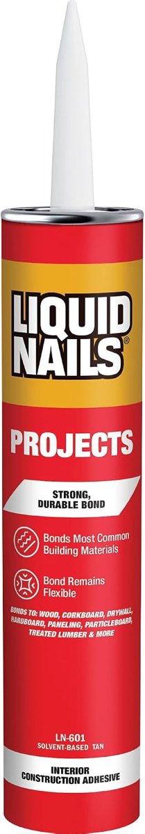 Projects Construction Adhesive, 10 oz Original Formula, Liquid Nails