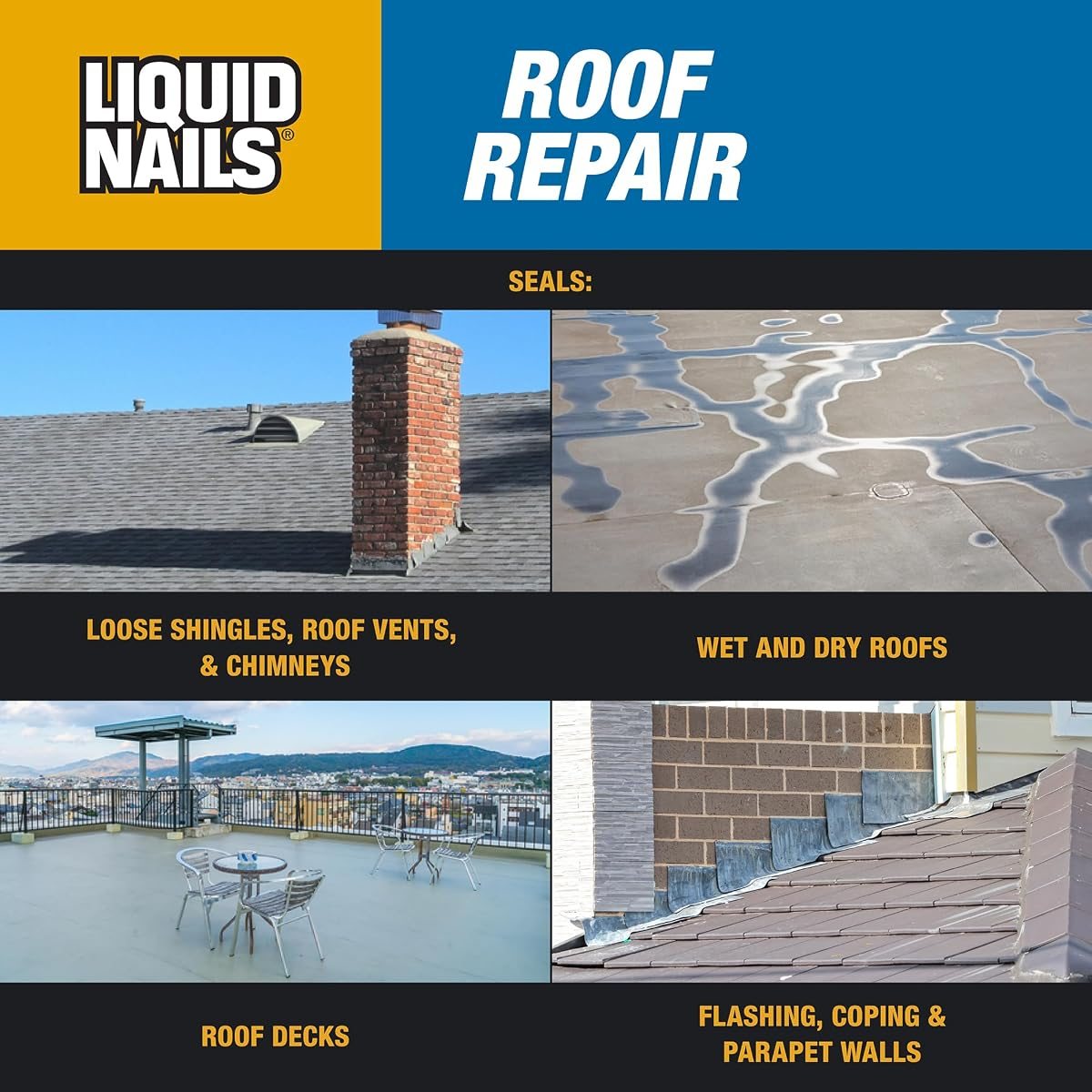 Roof Repair RR-808, 10.3 oz, view 5
