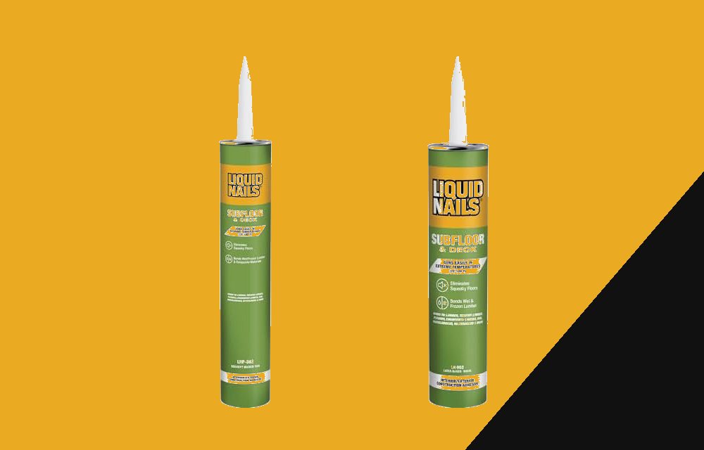 Subfloor & Deck: Subfloor adhesive by Liquid Nails